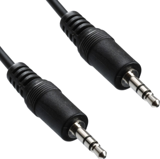 OEM, conector de cable de audio de 3.5 mm. ESTÉREO M / M 1.5 m.