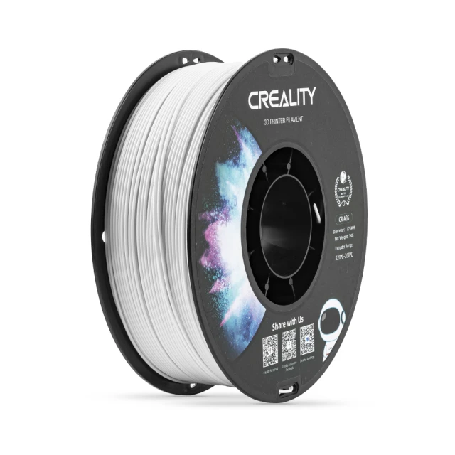Creality CR-ABS White 3D Printer Filament, Large Object Stability ...