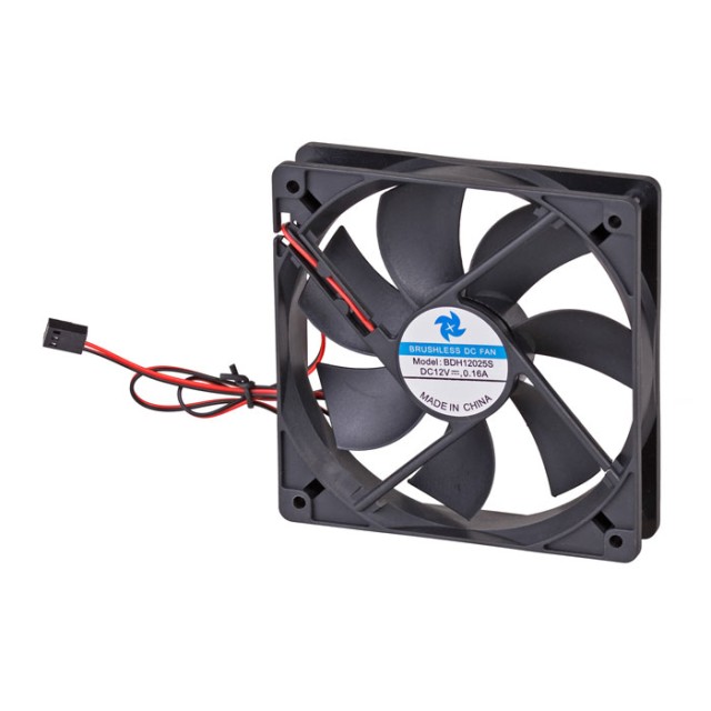 AKYGA AW-12B-BK Fan 120mm 3-pin black