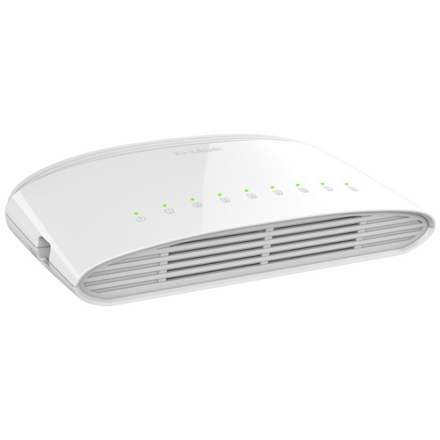 INTERRUPTOR DE 1008 PUERTOS D-LINK DGS-8D GIGABIT ETHERNET