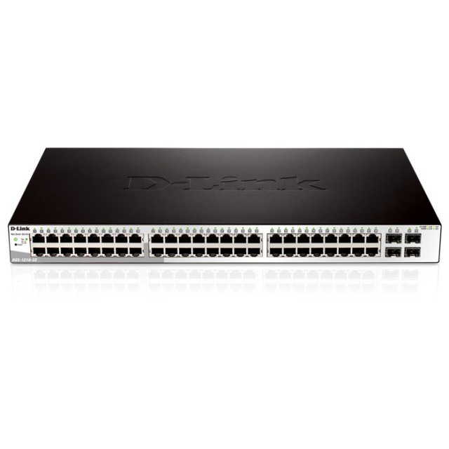 D-LINK DGS-1210-52 SMART SWITCH GIGABIT 4xSFP