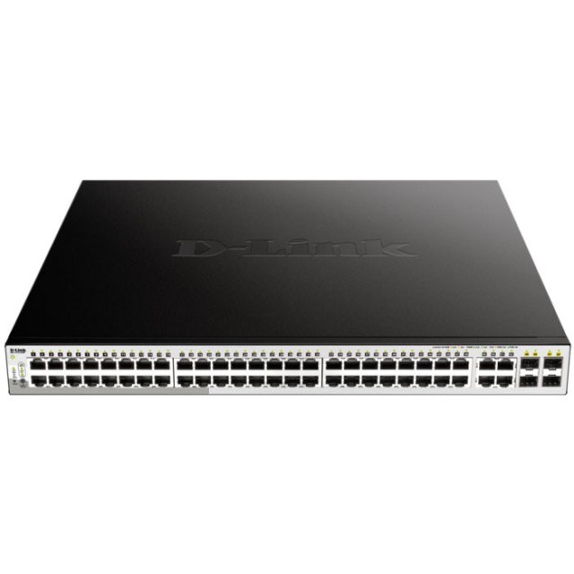 D-LINK DGS-1210-52MP SMART SWITCH GIGABIT MAX POE 4xSFP