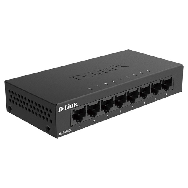 D-LINK DGS-108GL 8-Port-Gigabit nicht verwaltet