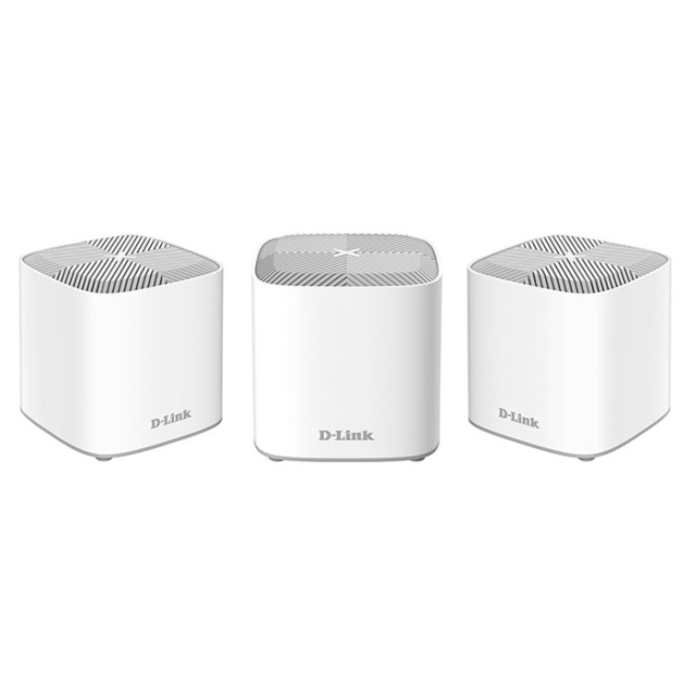 D-LINK COVR-X1863 AX1800 Dual-Band Whole Home Mesh Wi-Fi 6 System (3-Pack)