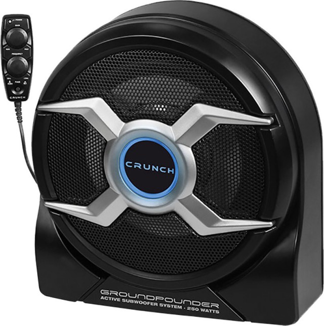 Crunch GP508 Aktiver Subwoofer 8'' (20cm) mit Leistung 250 Watt