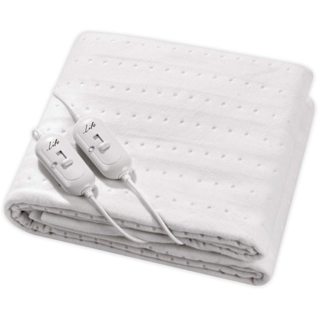 LIFE Blankie Double Διπλό, ηλεκτρικό θερμαινόμενο επίστρωμα 2 x 60W, 160 x 140 cm.