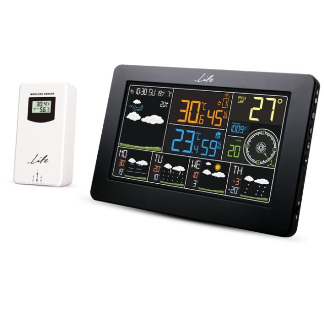 LIFE OCEANIC SMARTWEATHER Stazione meteo Wi-Fi con wireless outdoor WES-401