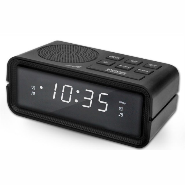 LIFE RAC-001 SVEGLIA RADIO CON DISPLAY A LED, NERO