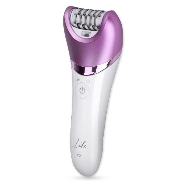 LIFE Velvet Care Αποτριχωτική μηχανή με επαναφορτιζόμενη μπαταρία λιθίου.