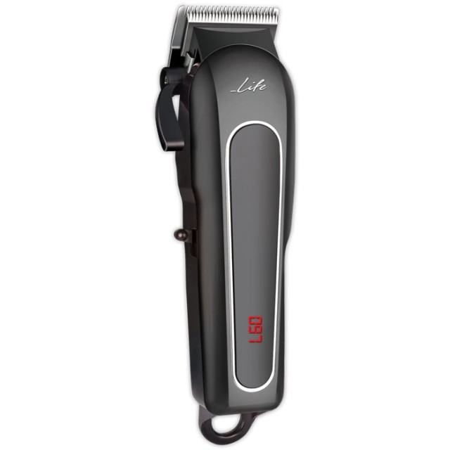LIFE Durable Pro Digitale Haarschneidemaschine Schnur & Kabellos, Mattschwarz