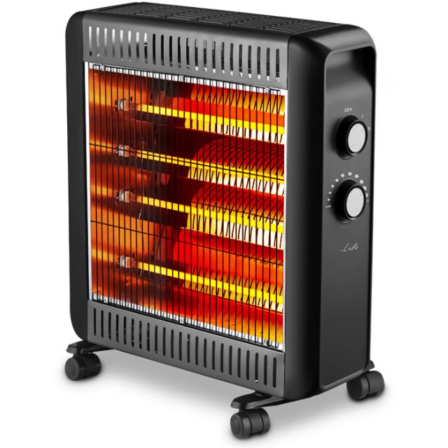 LIFE COZY Ηλεκτρική θερμάστρα χαλαζία 2200W.