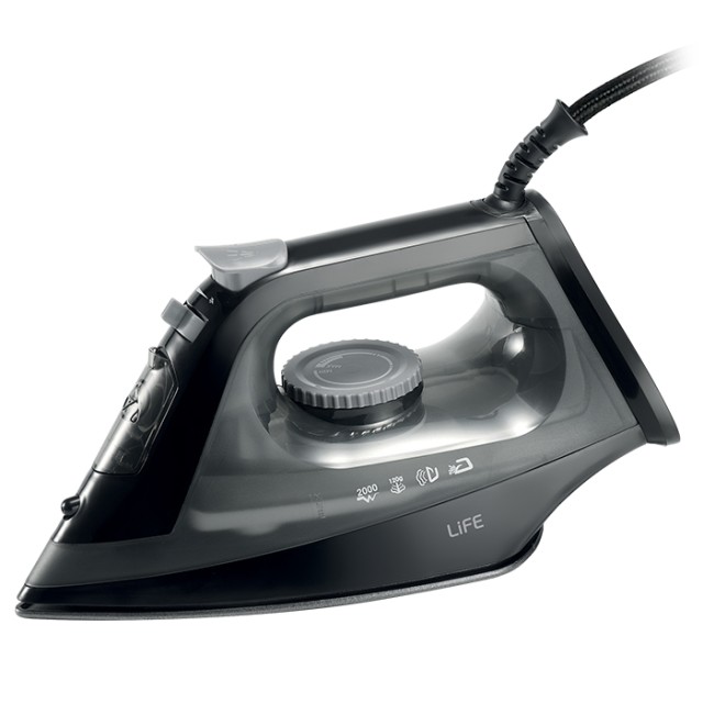LiFE JET BLACK 2200W Ατμοσίδερο με αυτόματη απενεργοποίηση, 2200W