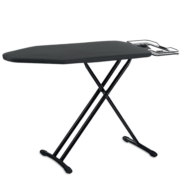 LIFE SOIREE 120 BLACK Σπαστή σιδερώστρα 120 x 38cm, σε μαύρο χρώμα