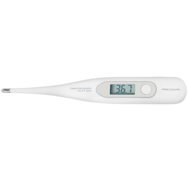 PROFI CARE PC-FT 3057 Ψηφιακό θερμόμετρο σώματος, με ένδειξη αποτελέσματος σε λιγότερο από 120sec.