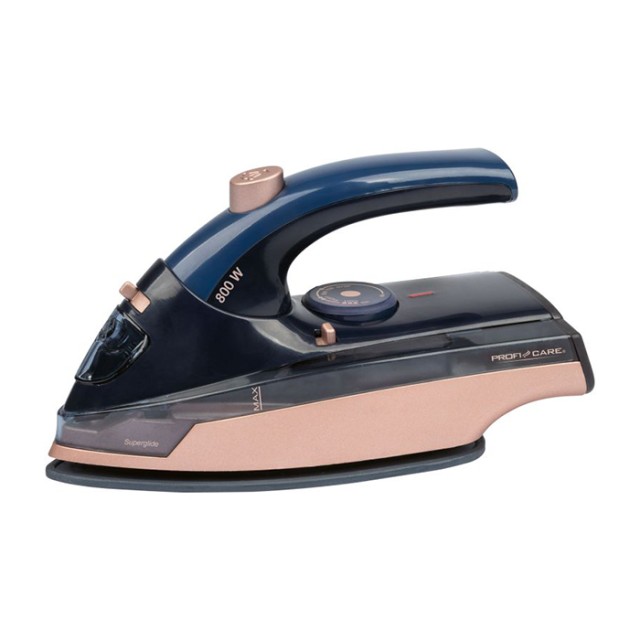 PROFI-CARE PC-DB 3125 Ατμοσίδερο ταξιδιού, 800W σε μπλε-ροζ χρώμα.