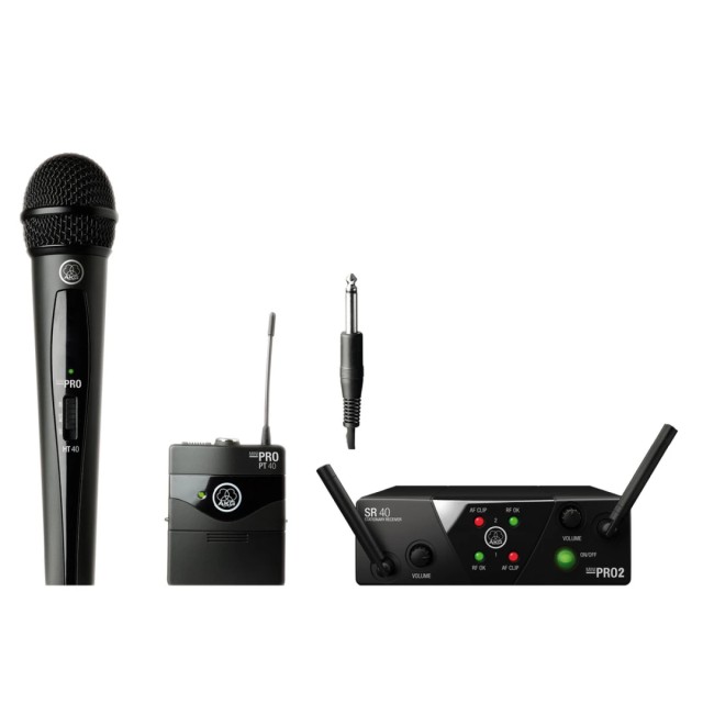 AKG ΑΣΥΡΜΑΤΟ ΣΥΣΤΗΜΑ ΧΕΙΡΟΣ 2 ΣΥΧΝ. UHF