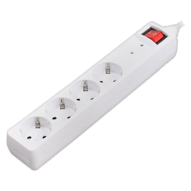 SONORA SPSW401 WHITE COLOR SURGE PROTECTION MULTI STRIP