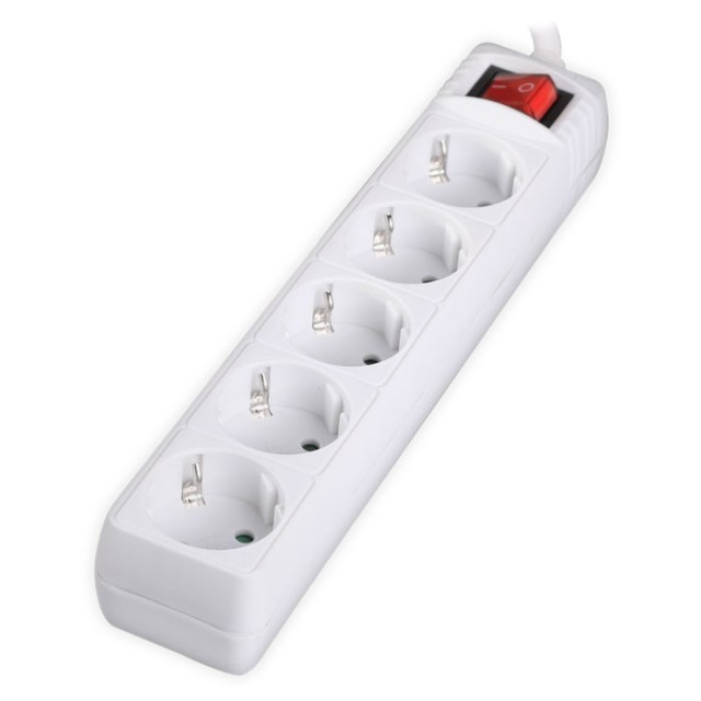 SONORA PSW501-3M 3-PLACE MULTIPLE SOCKET WITH SWITCH 3m WHITE