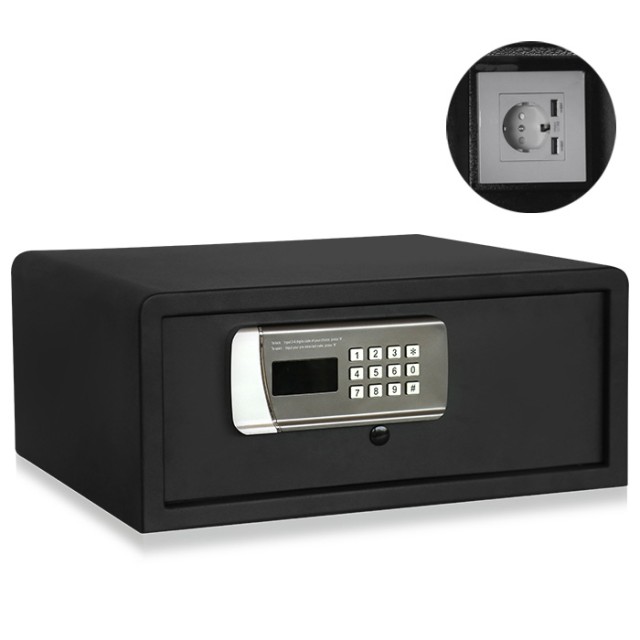 CAJA DE ALIMENTACIÓN CON TOMA DE CORRIENTE SONORA SB-101 Y 2 PUERTOS USB 2.4A