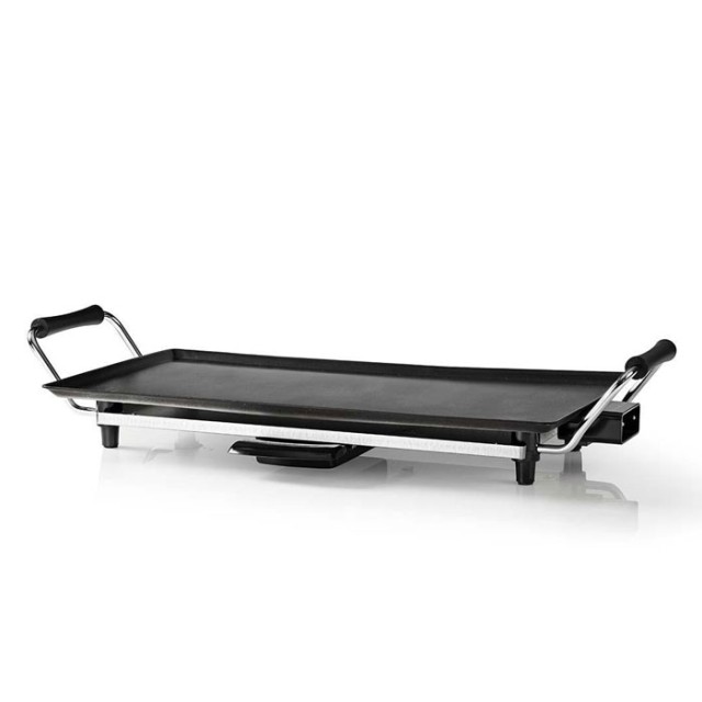 NEDIS FCTE110EBK50 Γκριλιέρα Teppanyaki, με μεγάλη επιφάνεια 47.5 x 26.5 cm.
