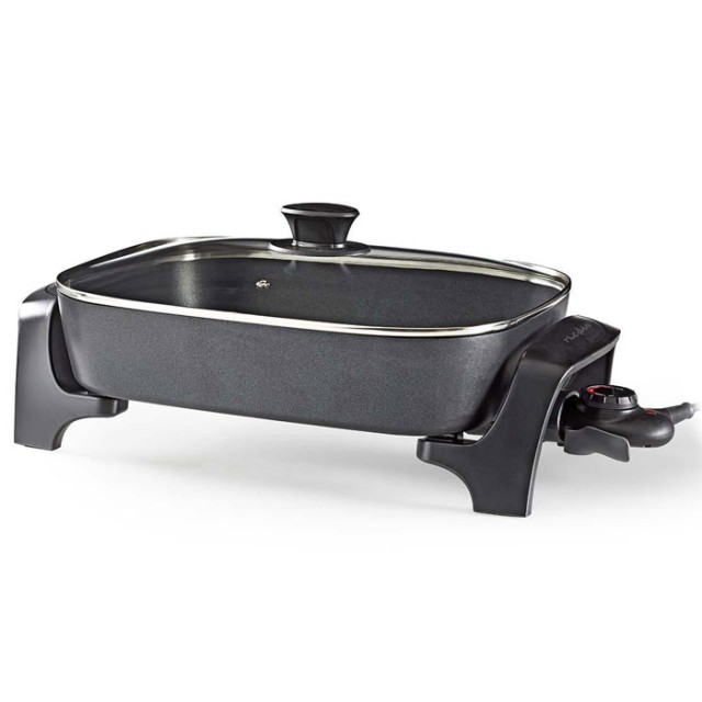 NEDIS FCSP110EBK40 Ηλεκτρικό σκεύος μαγειρικής, 40cm.