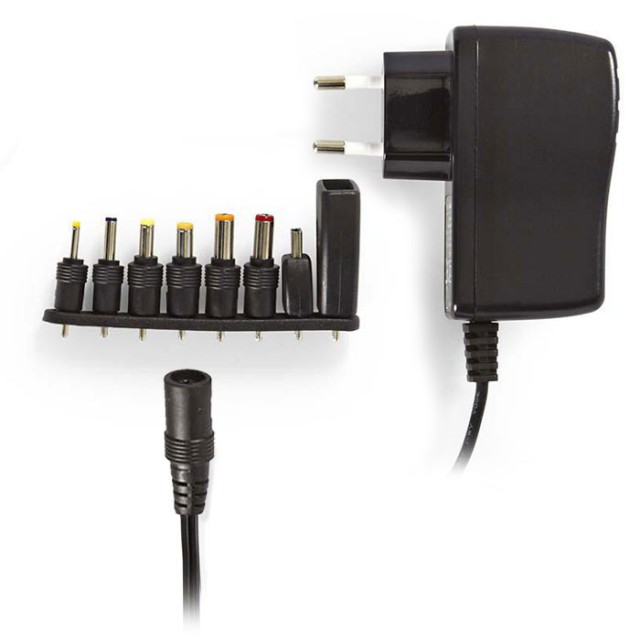 Adaptador de alimentación de CA universal NEDIS ACPA011, 5 VCC, USB de 2.5 A