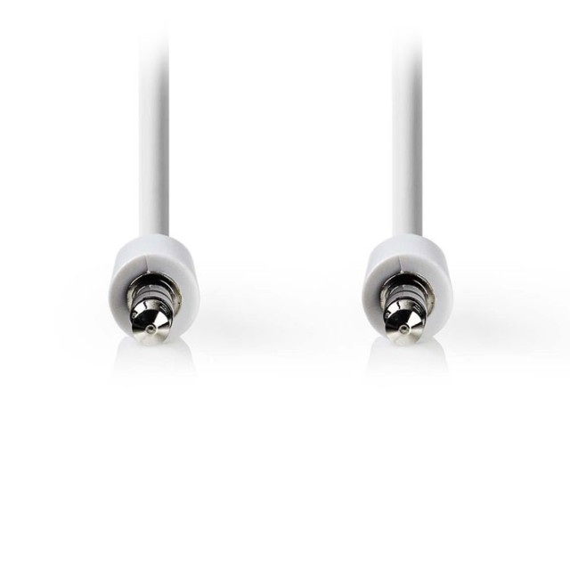 NEDIS CAGP22005WT10 Stereo-Audiokabel, 3.5 mm Stecker Slim - 3.5 mm Stecker Slim, 1.