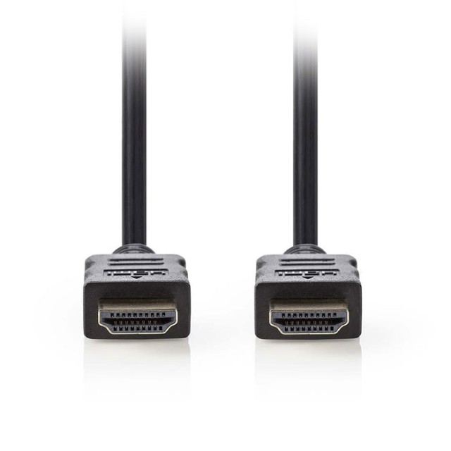 NEDIS CVGP34000BK05 High Speed HDMI, Cable with Ethernet, HDMI, Connector - HDMI 0,5 μέτρα