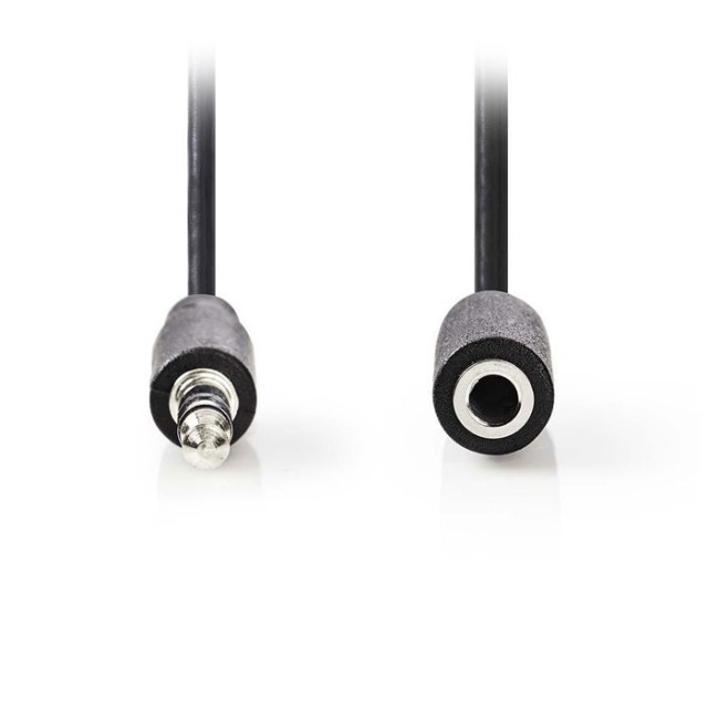 Cavo audio stereo NEDIS CAGP22050BK100, 3.5 mm maschio - 3.5 mm femmina, 10 m, nero