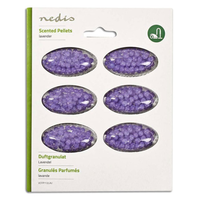 NEDIS VCFP112LAV Αρωματικές πέρλες για ηλεκτρικές σκούπες, με άρωμα λεβάντας.