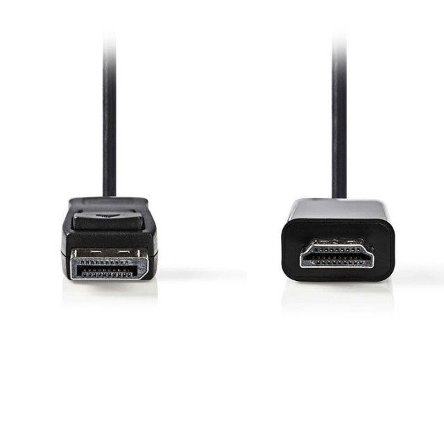 NEDIS CCGP37100BK20 DisplayPort - Cable HDMI, DisplayPort Macho - Conector HDMI