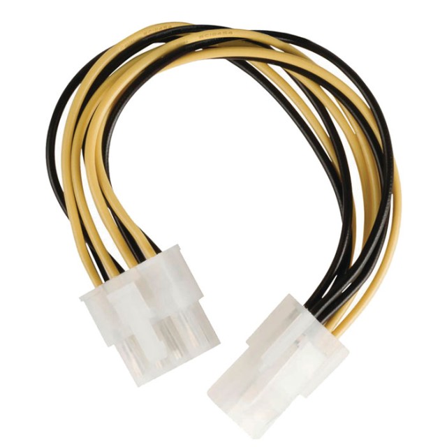 NEDIS CCGP74410VA015 Cable de alimentación interno EPS 8 pines Macho-P4 Hembra 0.15 m Variou