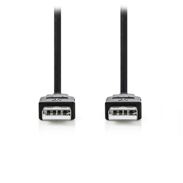 NEDIS CCGP60000BK50 USB 2.0 Cable A Male-A Male, 5.0 m Black