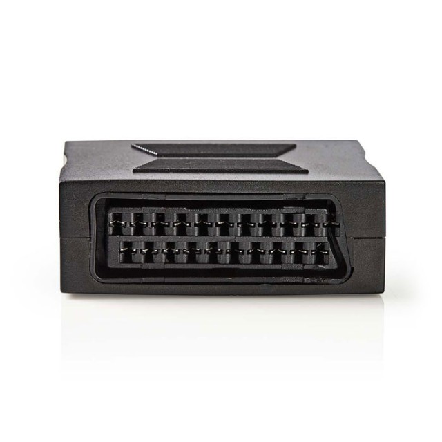 NEDIS CVGP31950BK Adaptador SCART SCART Hembra-Hembra Negro