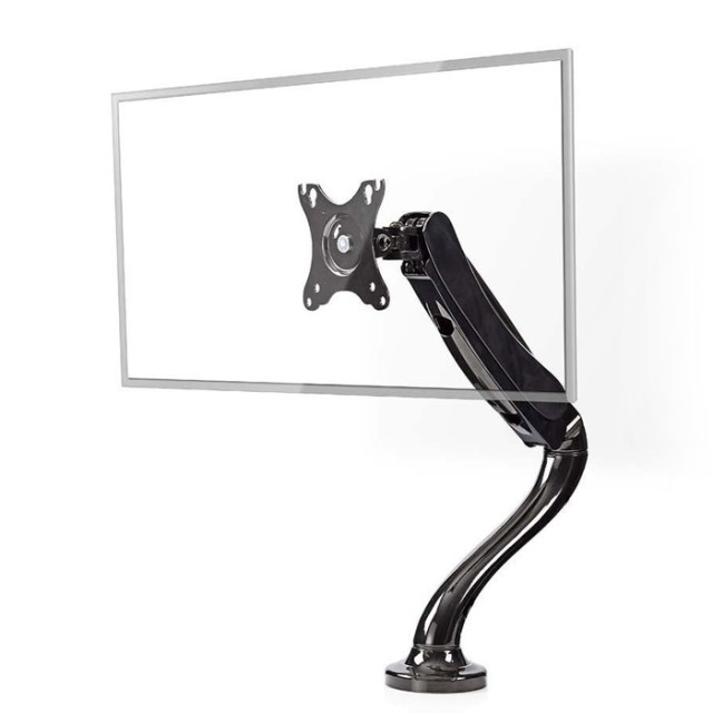 NEDIS MMNTSI100BK Desk Monitor Mount Single Monitor Full Motion 10-32 inch