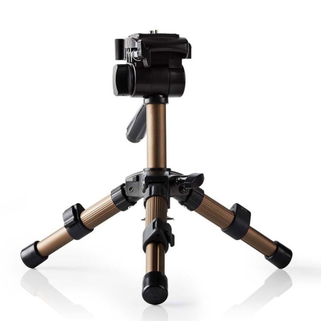 NEDIS TPOD1100BZ Mini Tripod Pan & Tilt Max 1kg 161 cm Black / Silver