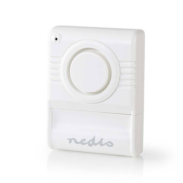 NEDIS ALRMGB10WT Glass Break Alarm Built-in Siren Adjustable Sensitivity