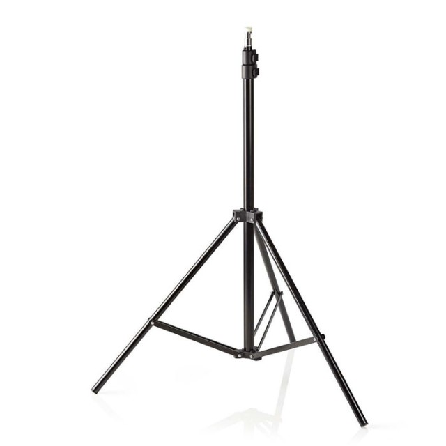 NEDIS SLST10BK Soporte de luz para estudio fotográfico 200 cm Espiga