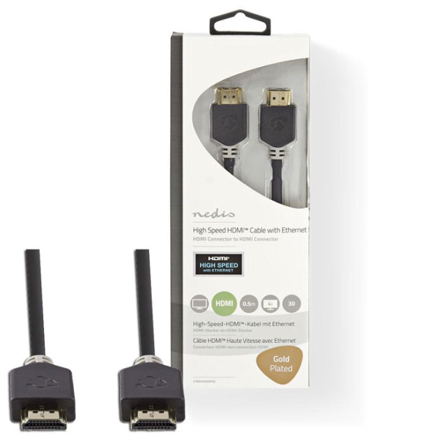 NEDIS CVBW34000AT05 High Speed ​​HDMI Cable with Ethernet HDMI Connector-HDMI Conn