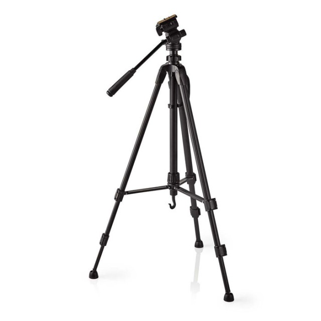 NEDIS TPOD4000BK Tripod Pan & Tilt Max 2.5 kg 148 cm Black