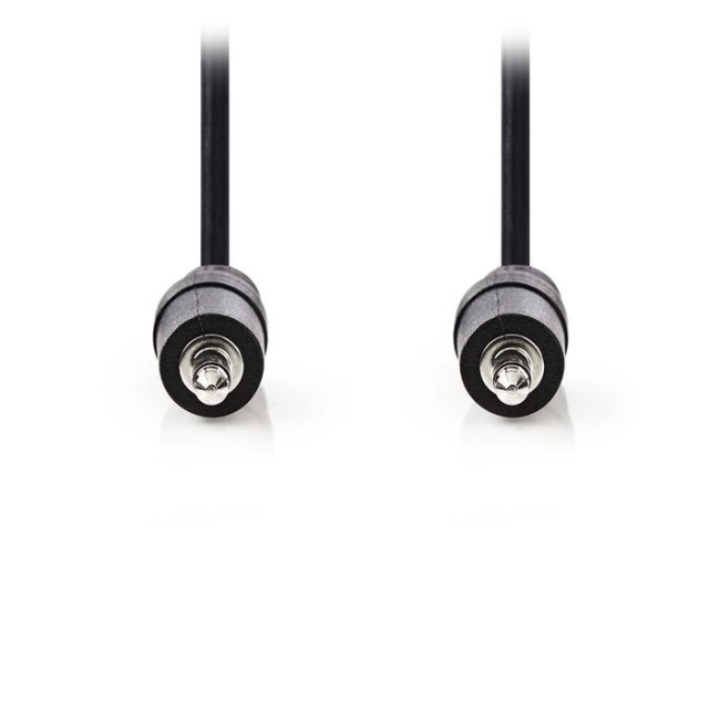 NEDIS CAGP22000BK50 Stereo-Audiokabel 3.5 mm Stecker - 3.5 mm Stecker 5.0 m Schwarz