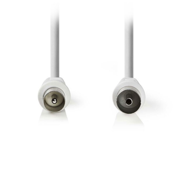 NEDIS CSGP40000WT30 Cable coaxial 90dB IEC (Coax) Macho - IEC (Coax) Hembra 3.0m Whi