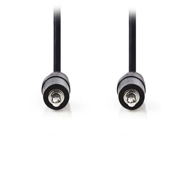 NEDIS CAGP22000BK10 Stereo-Audiokabel 3.5 mm Stecker - 3.5 mm Stecker 1.0 m Schwarz