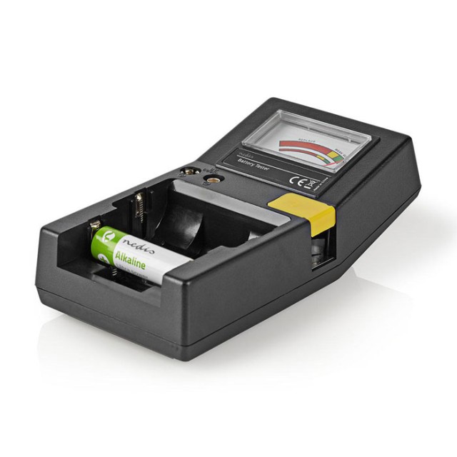 NEDIS BATE110 Tester per batterie AAA, AA, C, D, 9 V, a bottone