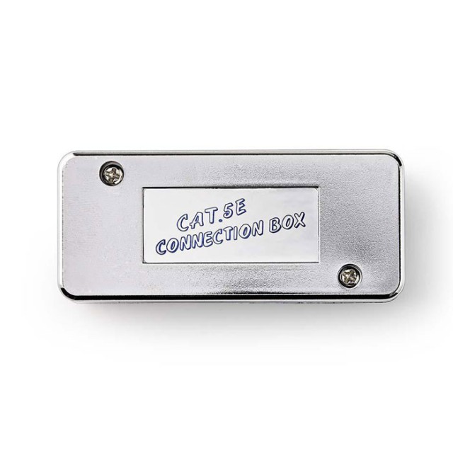 NEDIS CCGP89801ME Network Connection Box For U / FTP Network Cables - Metal
