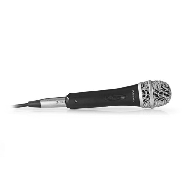 NEDIS MPWD50CBK Wired Microphone -72 dB +/-3dB Sensitivity 50 Hz - 14 kHz 5.0 m