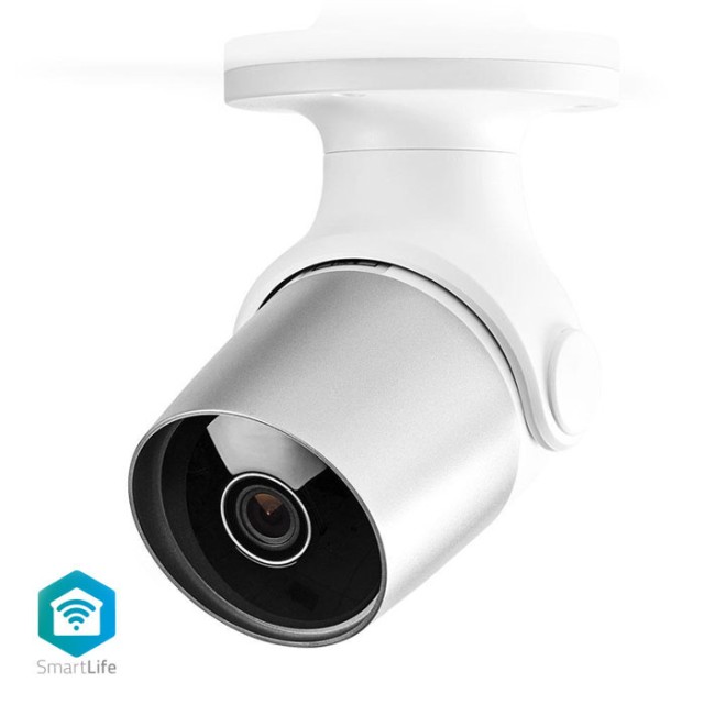 NEDIS WIFICO11CWT Wi-Fi Smart IP Camera Outdoor Waterproof Full HD 1080p