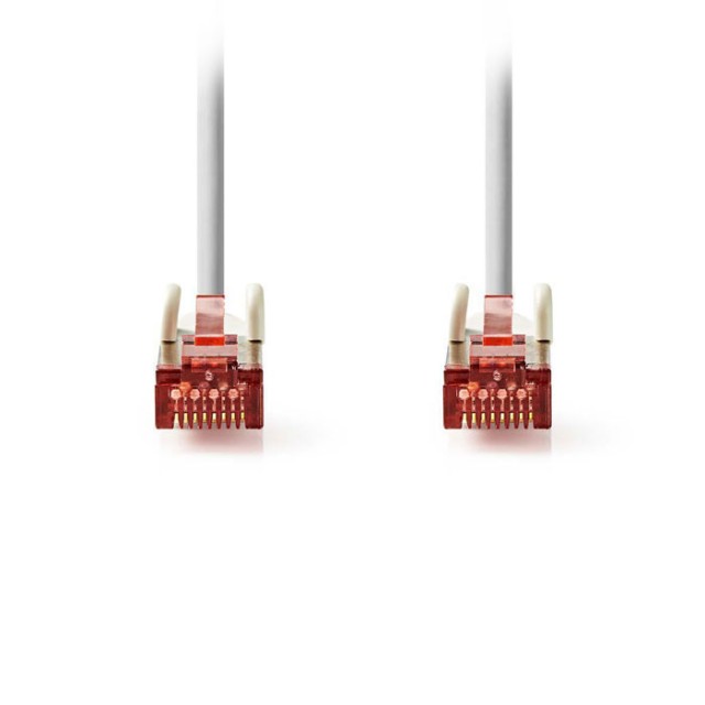 NEDIS CCGP85221GY015 Cat 6 S / FTP Cable de red RJ45 Macho - RJ45 Macho 0.15 m Gris