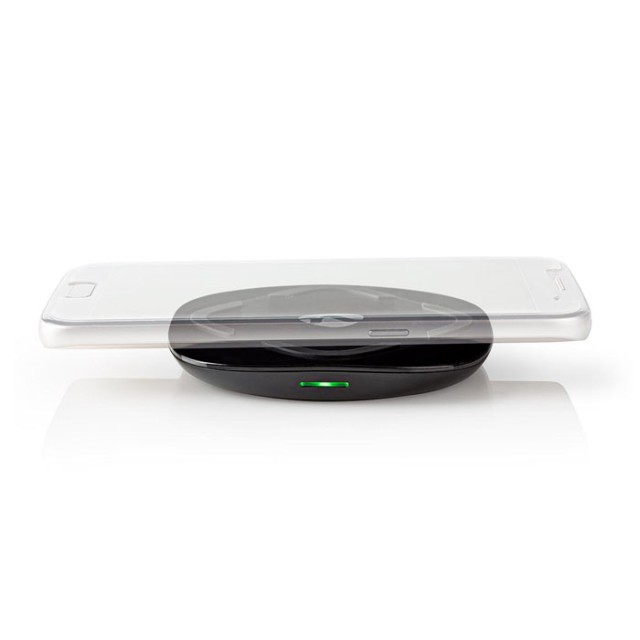 Caricabatterie wireless NEDIS WCHAQ5W1BK 2.0 A 5 W nero