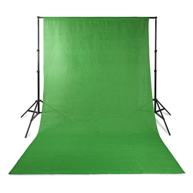 NEDIS BDRP33GN Photo Studio Backdrop 2.95 x 2.95 m Green